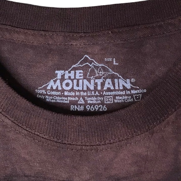 The Mountain Pup Dog Yorkie Short Sleeve Graphic Tee T-Shirt Shirt Top Large - Picture 4 of 10